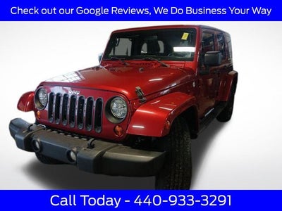 2012 Jeep Wrangler Unlimited Sahara