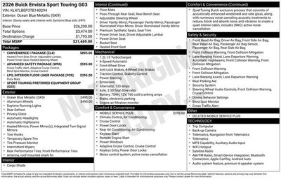 2026 Buick Envista Sport Touring