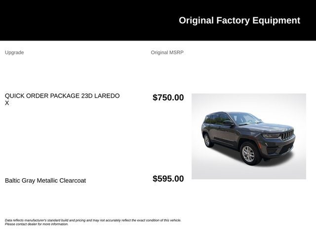 2024 Jeep Grand Cherokee Laredo X