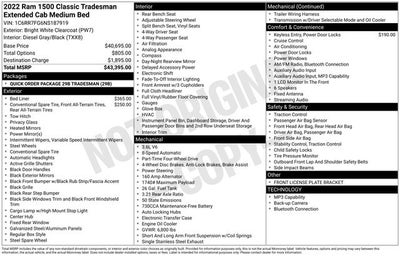 2022 RAM 1500 Classic Tradesman