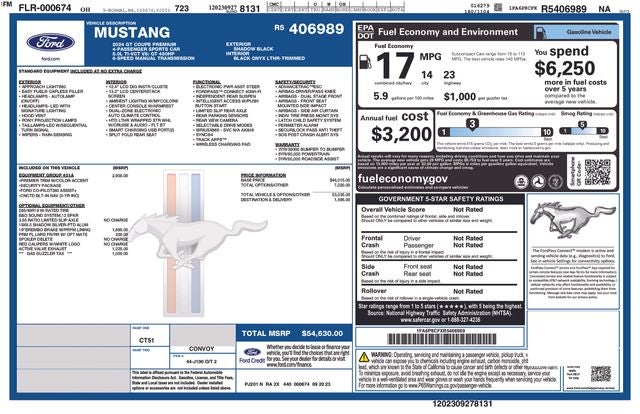 2024 Ford Mustang GT Premium
