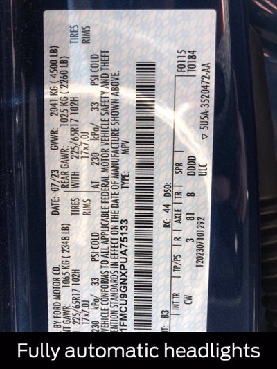 2023 Ford Escape Active