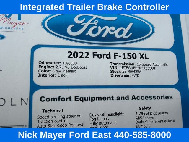 2022 Ford F-150 XL