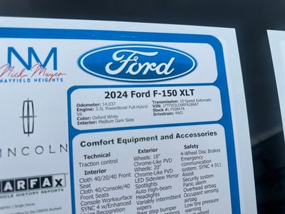 2024 Ford F-150 XLT