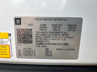 2017 Chevrolet Traverse 2LT 2LT