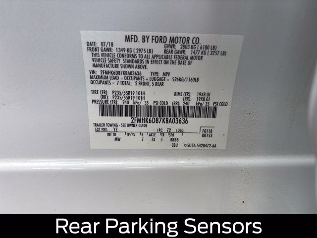 2019 Ford Flex Limited