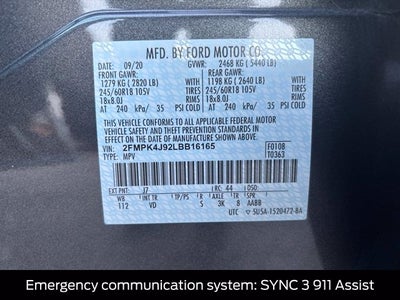 2020 Ford Edge SEL