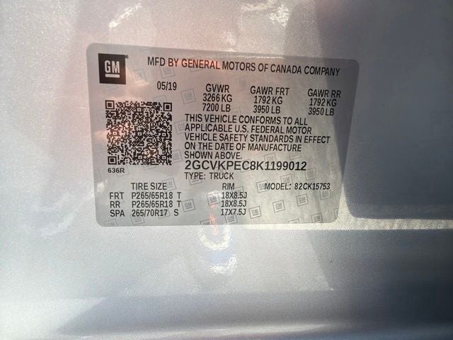 2019 Chevrolet Silverado 1500 LD LT