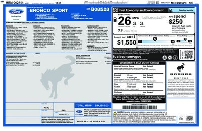 2021 Ford Bronco Sport Outer Banks