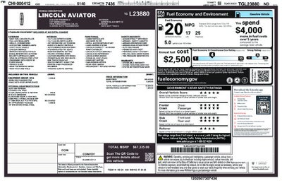 2026 Lincoln Aviator Premiere Premium
