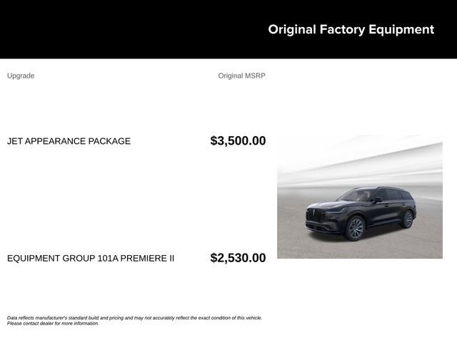 2026 Lincoln Aviator Premiere Premium