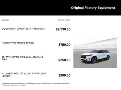 2026 Lincoln Aviator Premiere Premium