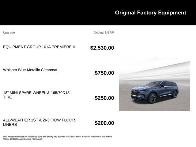 2026 Lincoln Aviator Premiere Premium