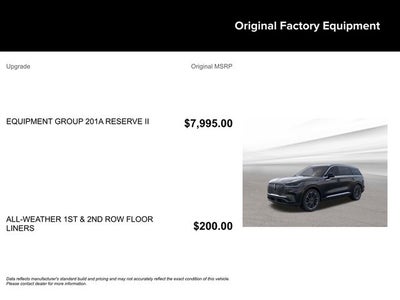 2026 Lincoln Aviator Reserve