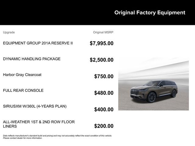 2026 Lincoln Aviator Reserve