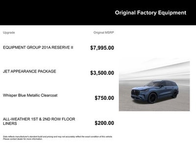 2026 Lincoln Aviator Reserve