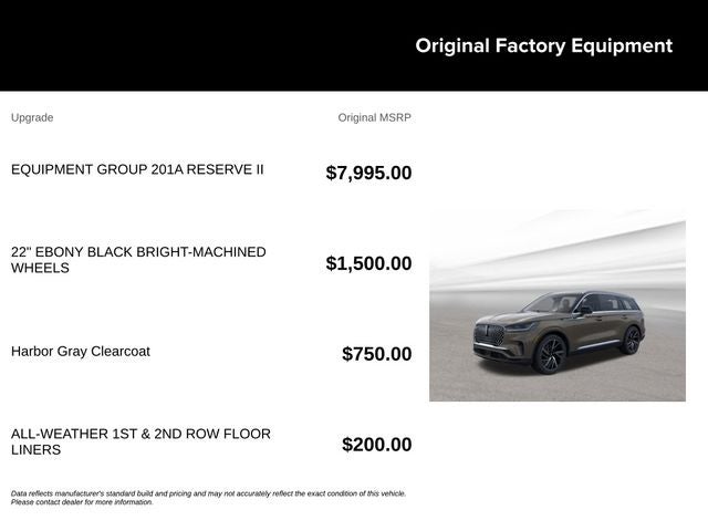 2026 Lincoln Aviator Reserve Premium