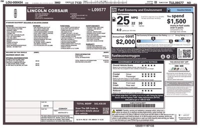 2026 Lincoln Corsair Premiere