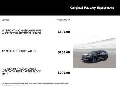 2026 Lincoln Corsair Premiere