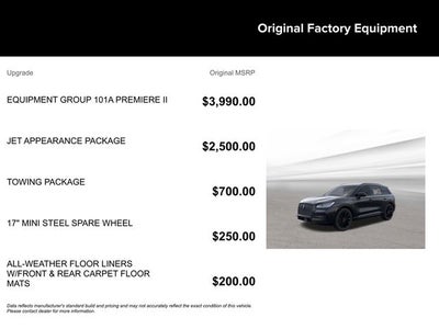 2026 Lincoln Corsair Premiere