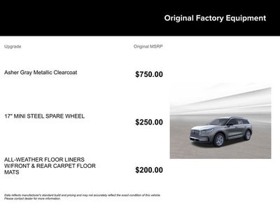 2026 Lincoln Corsair Premiere