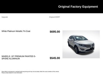 2017 Lincoln MKC Reserve
