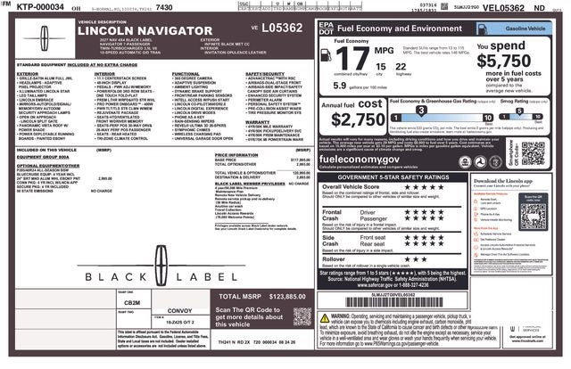 2027 Lincoln Navigator Black Label IN-TRANSIT