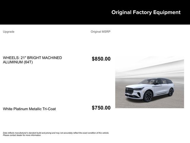 2026 Lincoln Nautilus Reserve IN-TRANSIT