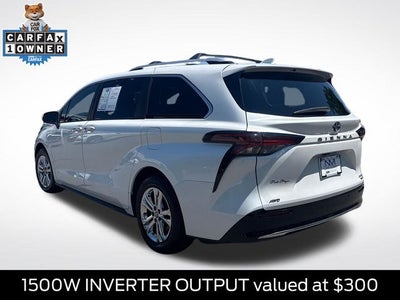 2023 Toyota Sienna Platinum 7 Passenger