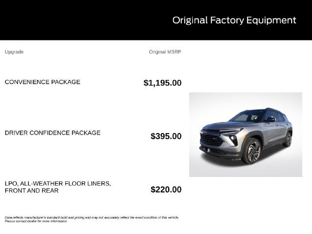 2024 Chevrolet TrailBlazer RS