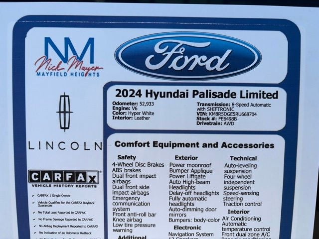 2024 Hyundai Palisade Limited