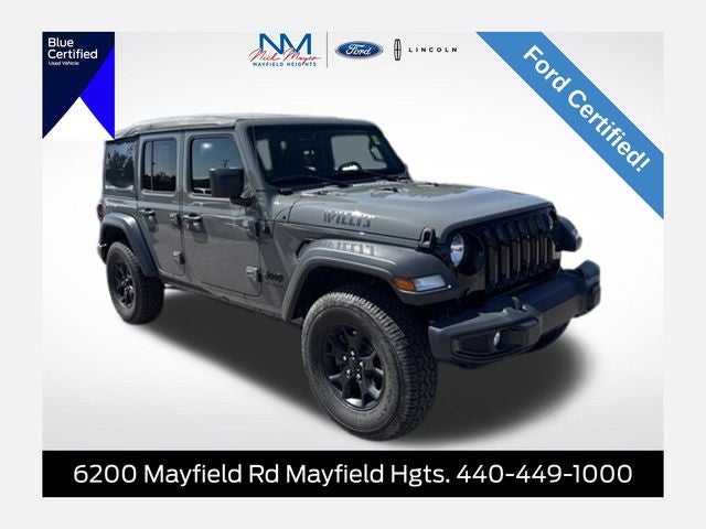 2020 Jeep Wrangler Unlimited Willys