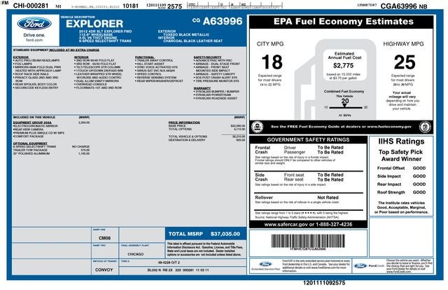 2012 Ford Explorer XLT