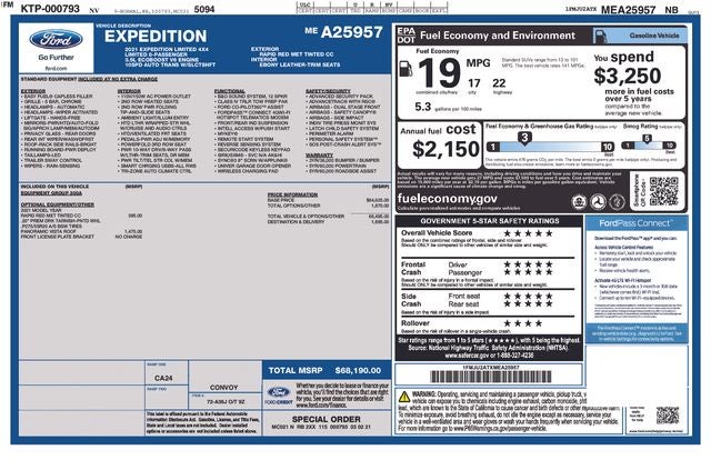 2021 Ford Expedition Limited