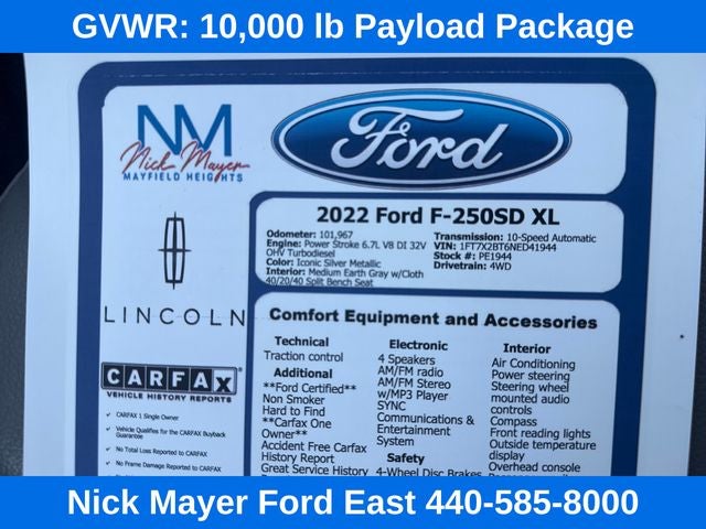 2022 Ford F-250SD XL
