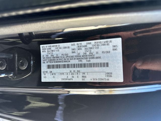 2022 Ford F-150 XL