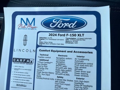 2024 Ford F-150 XLT