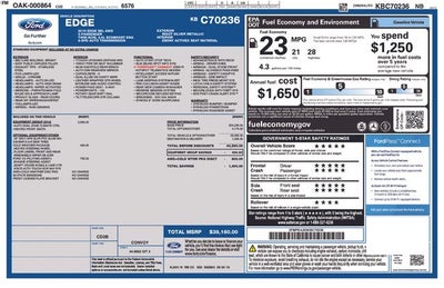 2019 Ford Edge SEL