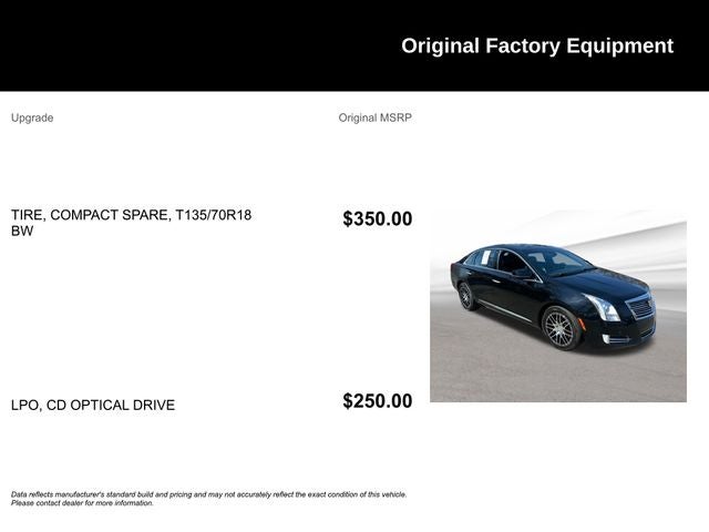 2017 Cadillac XTS Platinum