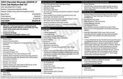 2023 Chevrolet Silverado 2500HD LT