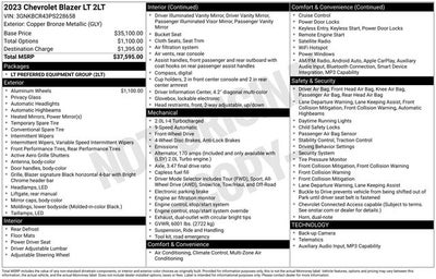 2023 Chevrolet Blazer LT