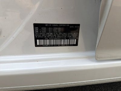 2022 Subaru Impreza Base