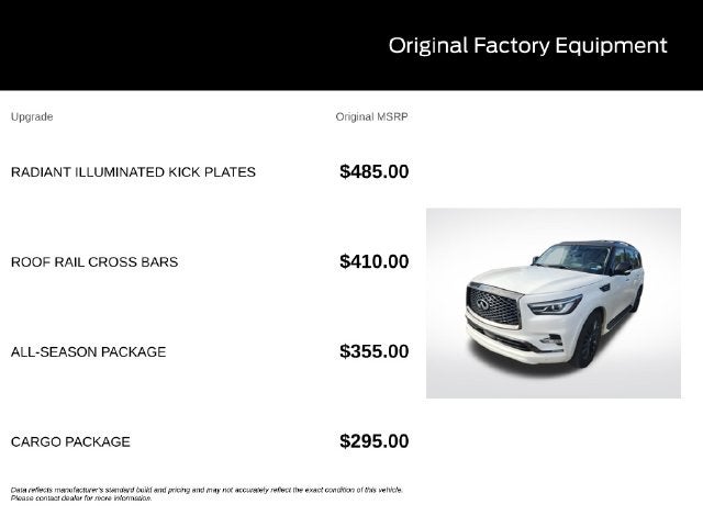 2021 INFINITI QX80 Premium Select