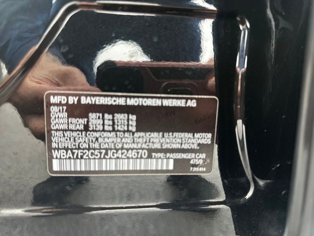 2018 BMW 7 Series 750i xDrive