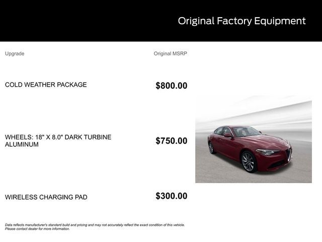 2021 Alfa Romeo Giulia Base