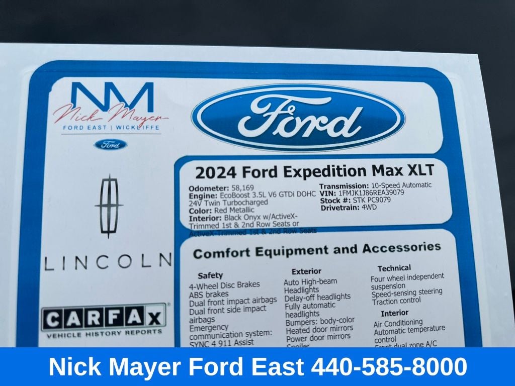 2024 Ford Expedition Max XLT