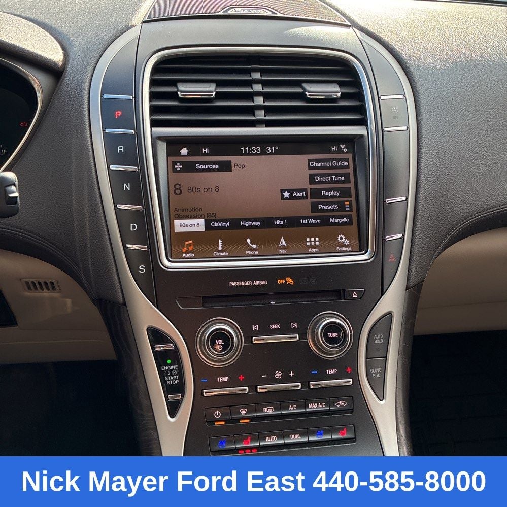 2019 Lincoln Nautilus Reserve