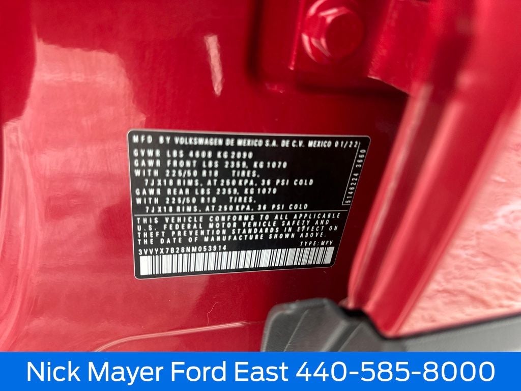 2022 Volkswagen Taos 1.5T SE