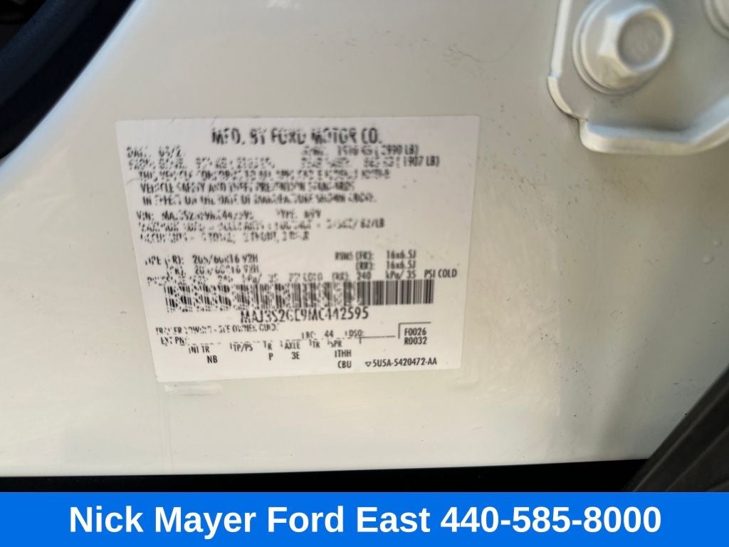 2021 Ford EcoSport SE