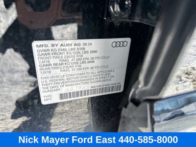 2025 Audi Q3 Premium S Line quattro